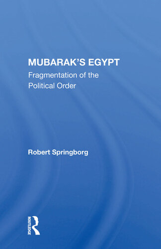 Mubarak's Egypt: Fragmentation of the Political Order