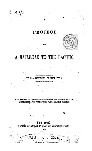 A Project for a Railroad to the Pacific