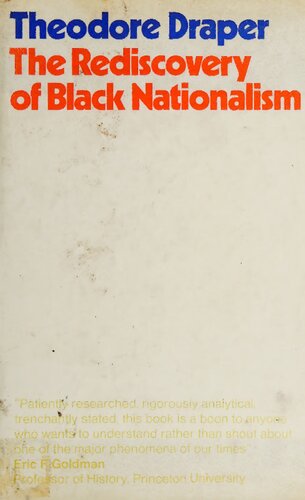 The rediscovery of black nationalism