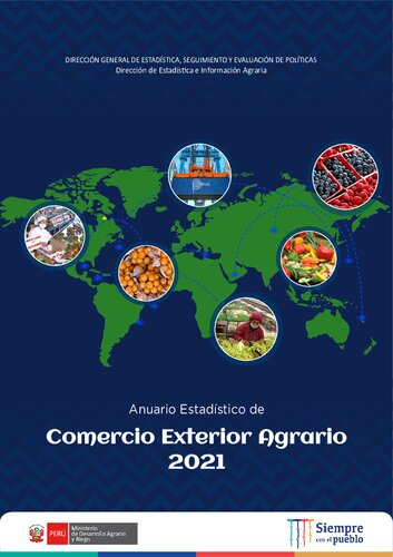 Anuario estadístico de comercio exterior agrario 2021 (Perú)