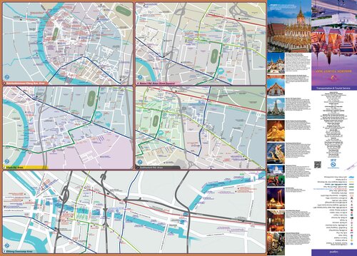 Bangkok tourist map