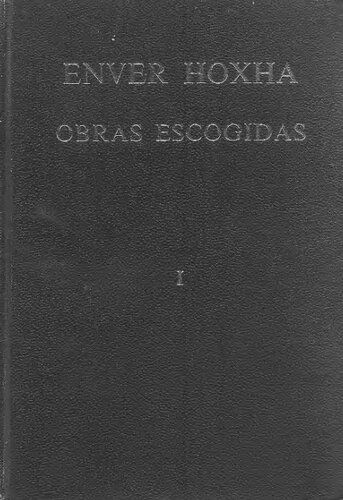 Enver Hoxha. Obras escogidas