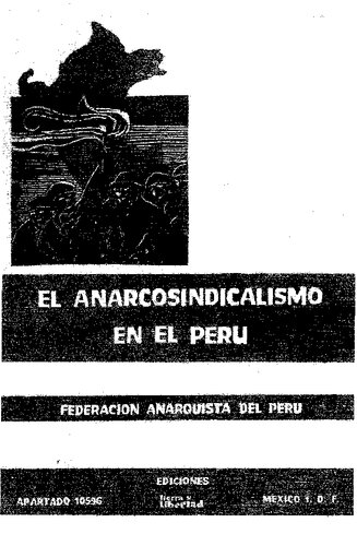 El anarquismo en el Perú