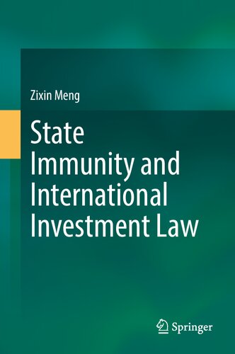 State Immunity and International Investment Law