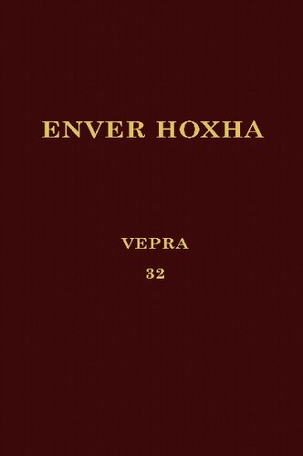 Enver Hoxha. Vepra