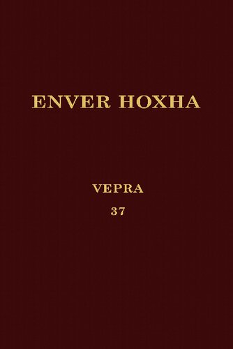 Enver Hoxha. Vepra