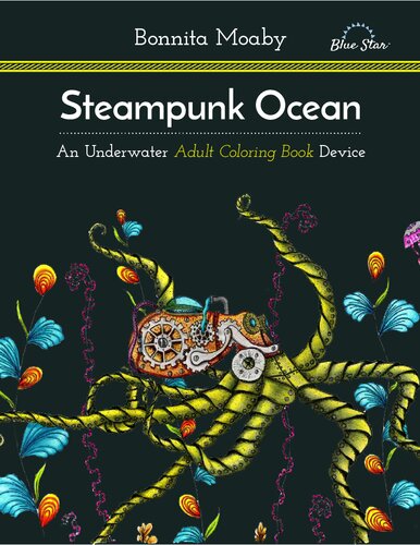 Steampunk Ocean: A Nautical Adult Coloring Book Device