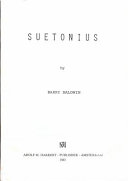 Suetonius: Biographer of the Caesars