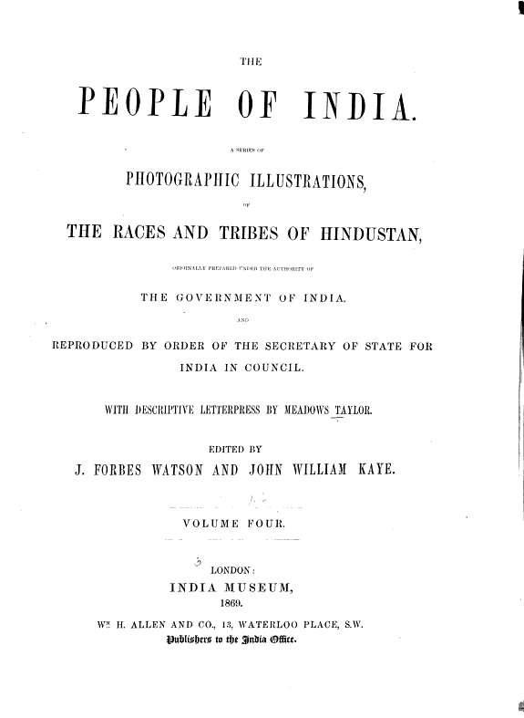 The People of India