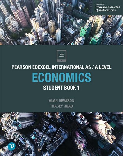 Pearson Edexcel International AS Level Economics Student Book (Edexcel International A Level), Tracey Joad, Alan Hewison