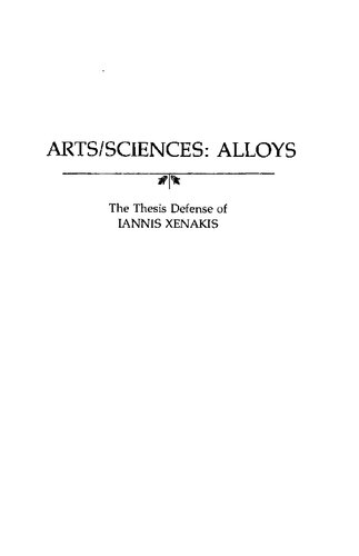 Arts/Sciences: Alloys