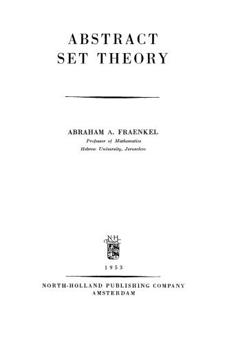 Abstract Set Theory