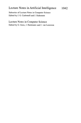 Adaption and Learning in Multi-Agent Systems: IJCAI'95 Workshop Montréal, Canada, August 21, 1995 Proceedings