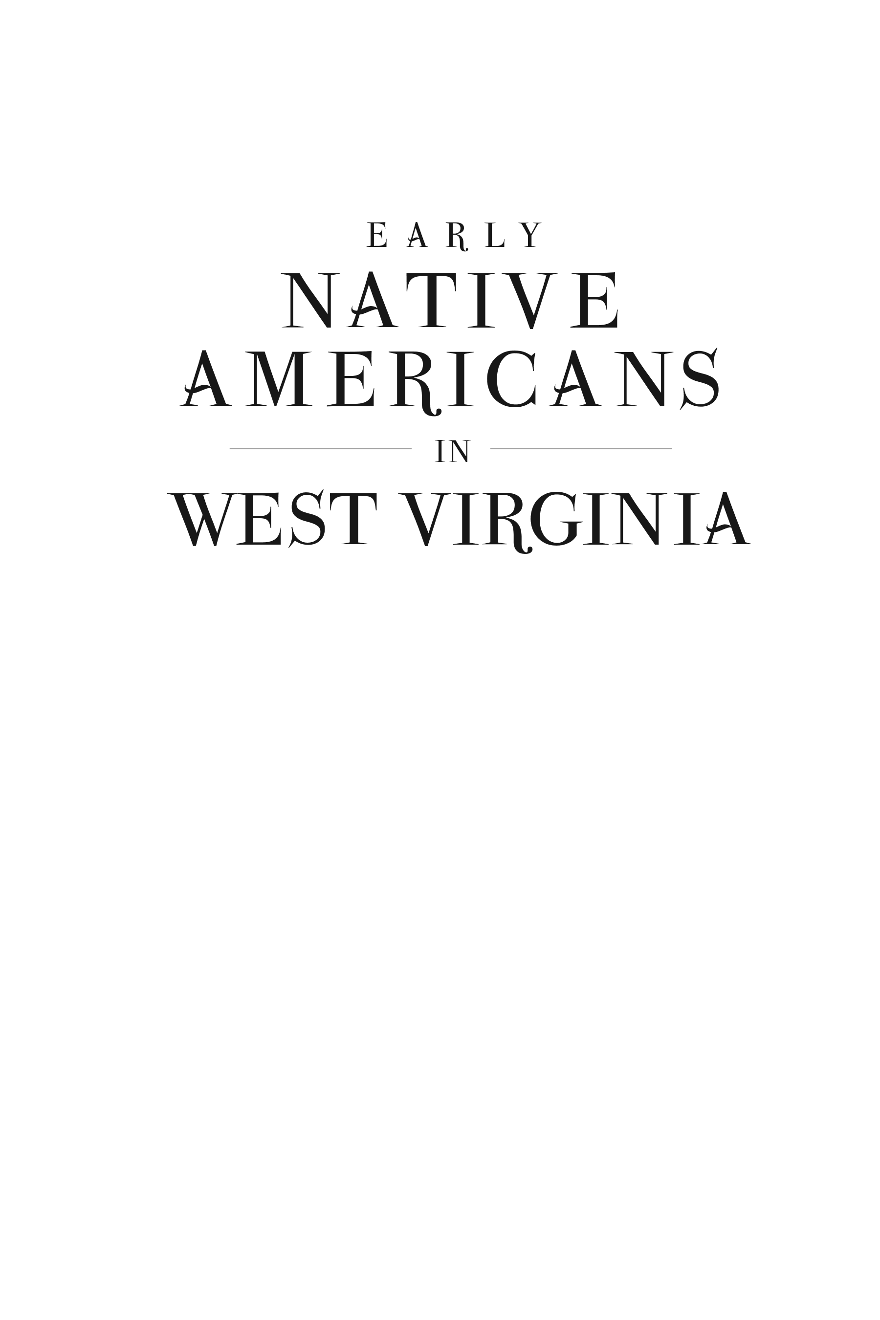 Early Native Americans in West Virginia: The Fort Ancient Culture