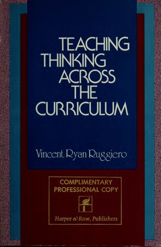 Teaching Thinking Across Curriculum