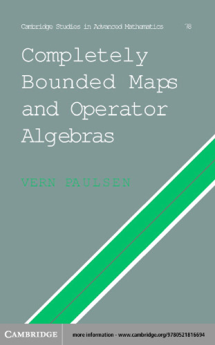 Completely Bounded Maps and Operator Algebras 