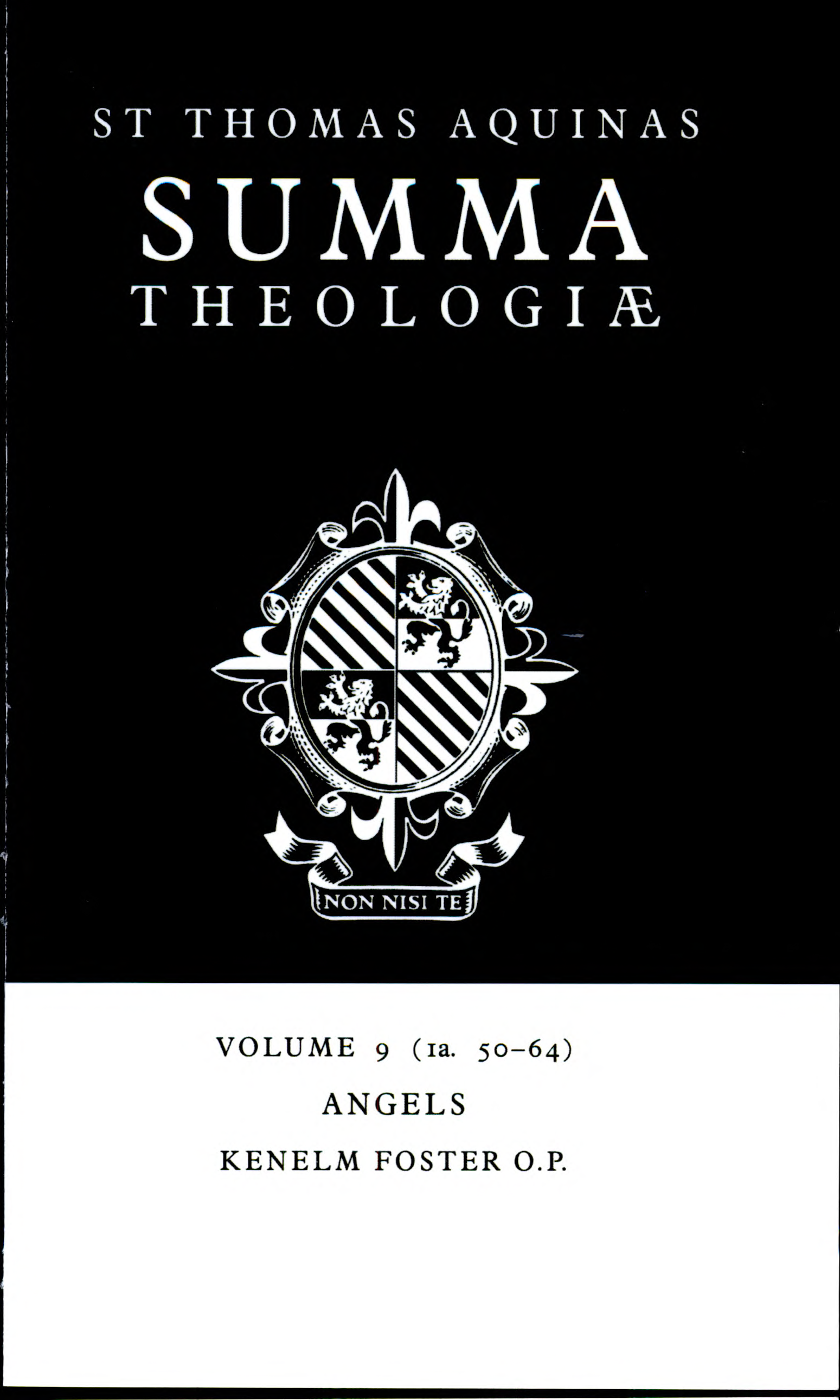 Summa Theologiae: Volume 9, Angels: 1a. 50-64