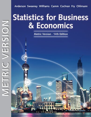 Statistics for Business and Economics: Metric Version