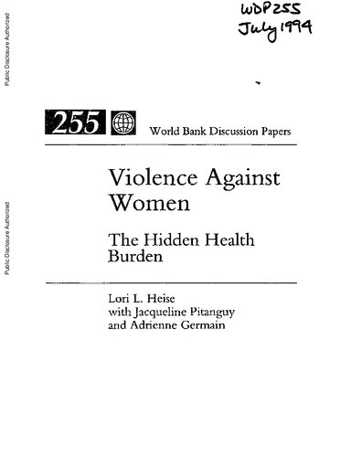 Violence against women. The hidden health burden