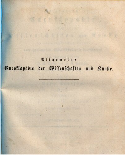 Allgemeine Encyclopädie der Wissenschaften und Künste in alphabetischer Folge / Großburgk bis Grumus