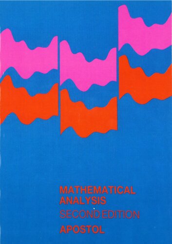 Mathematical Analysis: A Modern Approach to Advanced Calculus