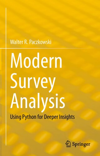 Modern Survey Analysis: Using Python For Deeper Insights