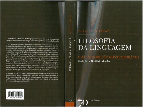 Filosofia da Linguagem: Uma Introdução Contemporânea