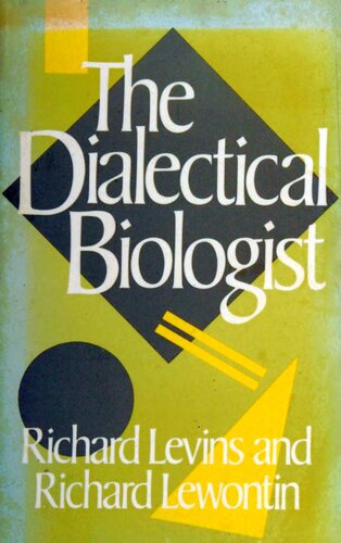 The Dialectical Biologist