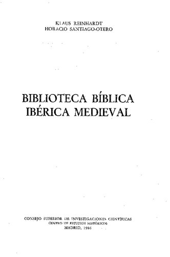 Biblioteca Bíblica Ibérica Medieval