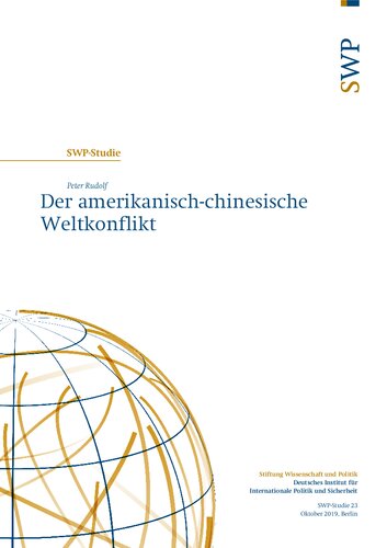 Der amerikanisch-chinesische Weltkonflikt