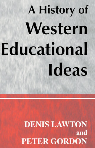 A History of Western Educational Ideas