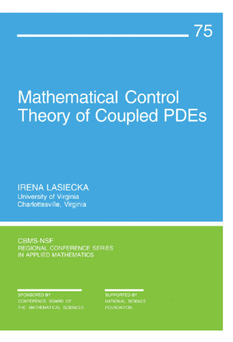 Mathematical Control of Coupled PDEs