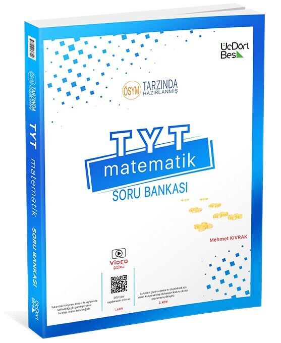 345 Yayınları 2023 TYT Matematik Soru Bankası