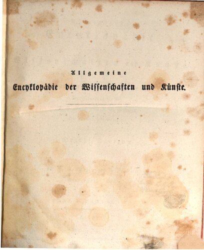 Allgemeine Encyclopädie der Wissenschaften und Künste in alphabetischer Folge / Dritte Section : Paul bis Pehuenches