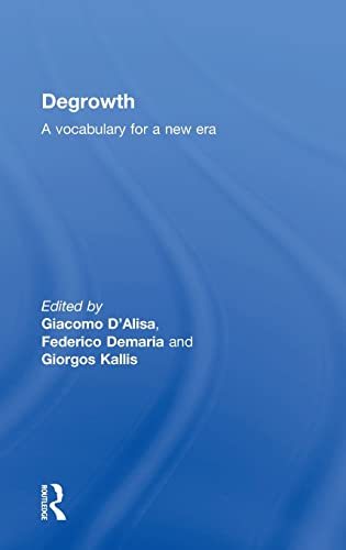 Degrowth: A vocabulary for a new era (True PDF)