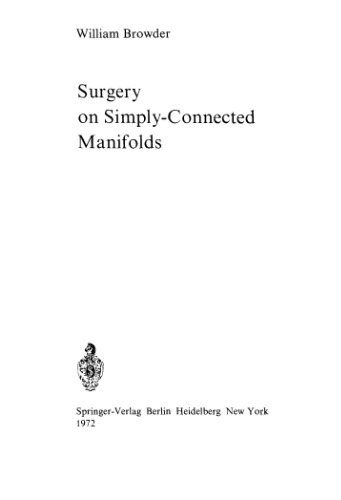 Surgery on Simply-Connected Manifolds