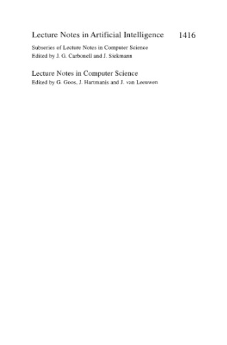 Tasks and Methods in Applied Artificial Intelligence: 11th International Conference on Industrial and Engineering Applications of Artificial Intelligence and Expert Systems IEA-98-AIE Benicà ssim, Castellón, Spain, June 1–4, 1998 Proceedings, Volume II