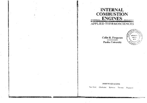 Internal Combustion Engine