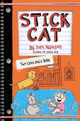 Stick Cat: Two Cats and a Baby