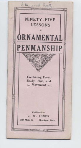 Ninety-five Lessons in Ornamental Penmanship