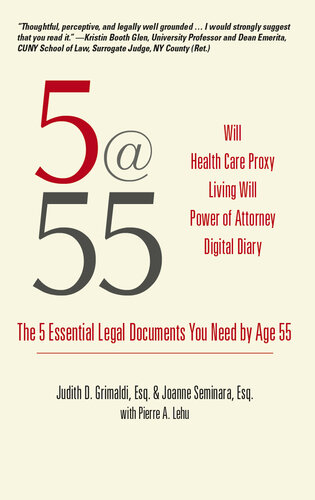 5@55: The 5 Essential Legal Documents You Need by Age 55