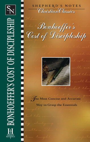 Bonhoeffer's the Cost of Discipleship