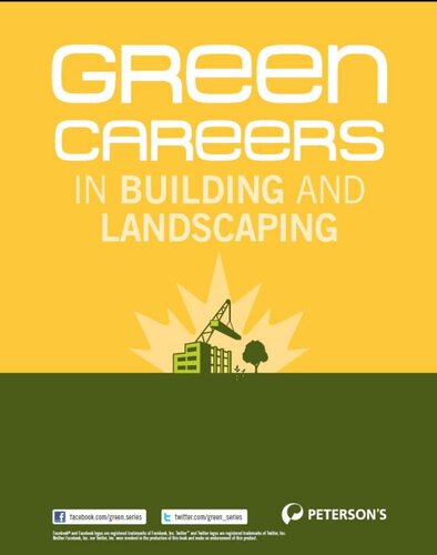 Green Careers in Building and Landscaping