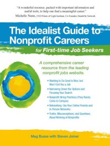 The Idealist Guide to Nonprofit Careers for First-Time Job Seekers