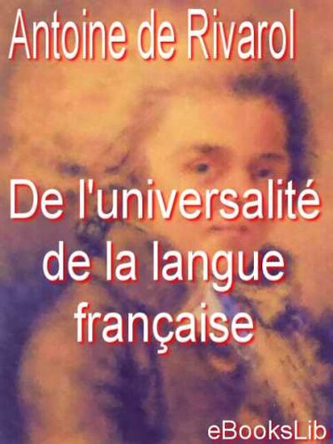 De l'universalité de la langue française