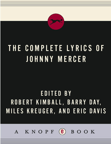 The Complete Lyrics of Johnny Mercer