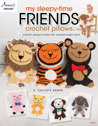 My Sleepy-Time Friends Crochet Pillows