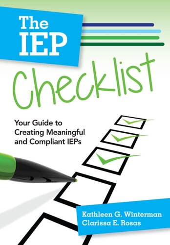 The IEP Checklist: Your Guide to Creating Meaningful and Compliant IEPs