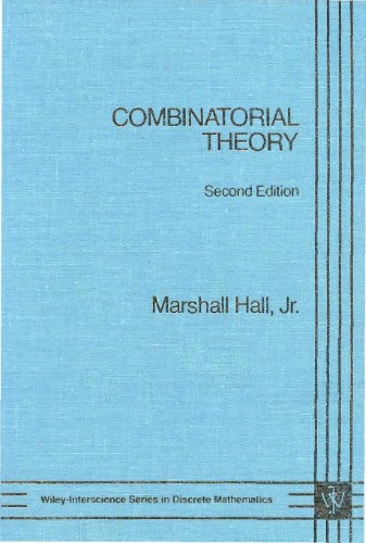 Combinatorial Theory 