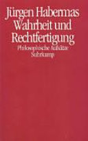 Wahrheit und Rechtfertigung: philosophische Aufsätze